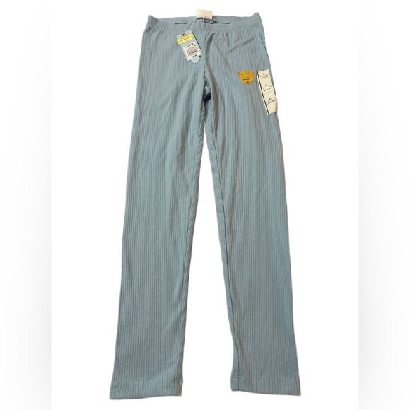 Nwt girls 10/12 soft blue pants thin material - Picture 1 of 3